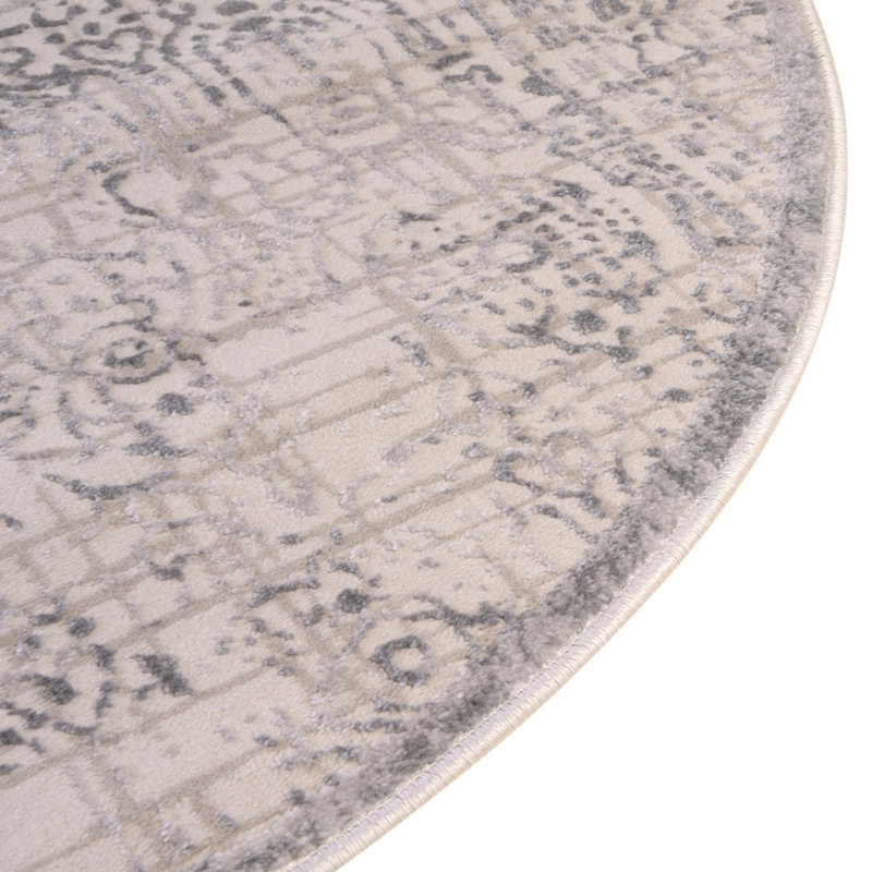 Glencoe Oriental Indoor Rug, Oval 5'3" x 8'