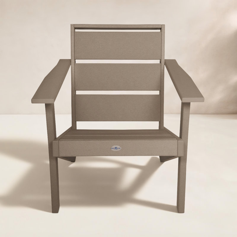 Chaise Adirondack moderne Haven, Brun clair Cabana