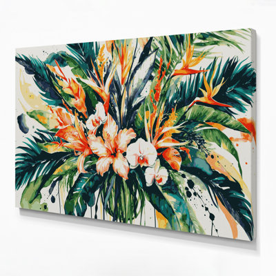 Art mural sur toile hawaïen
