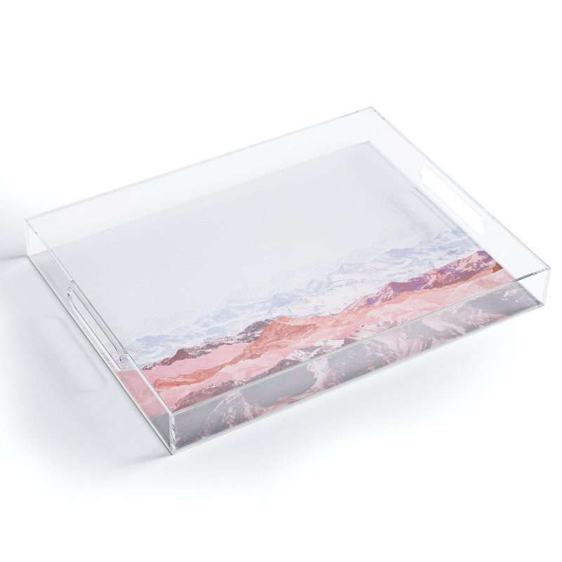 Plastic / Acrylic Tray, 2" H x 12" W x 6" D