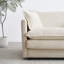 Canapé modulaire en L en chenille réversible beige - Des matériaux de qualité pour une expérience relaxante Le tissu ajoute une touche de luxe
