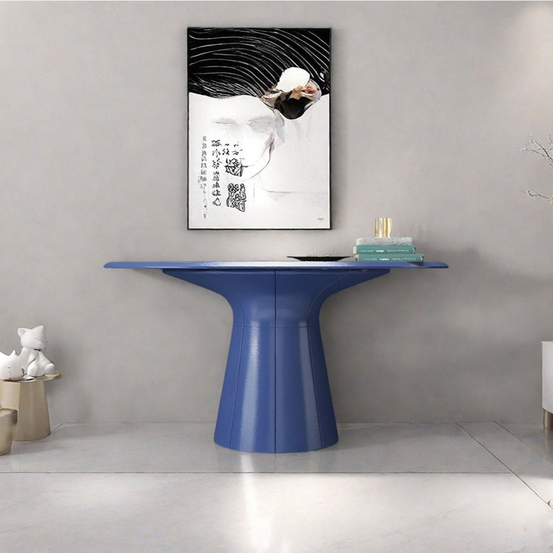 Console moderne minimaliste, H 35,43 po x l 55,12 po x P 15,75 po, Beige