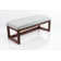 Faux Leather Upholstered Bench