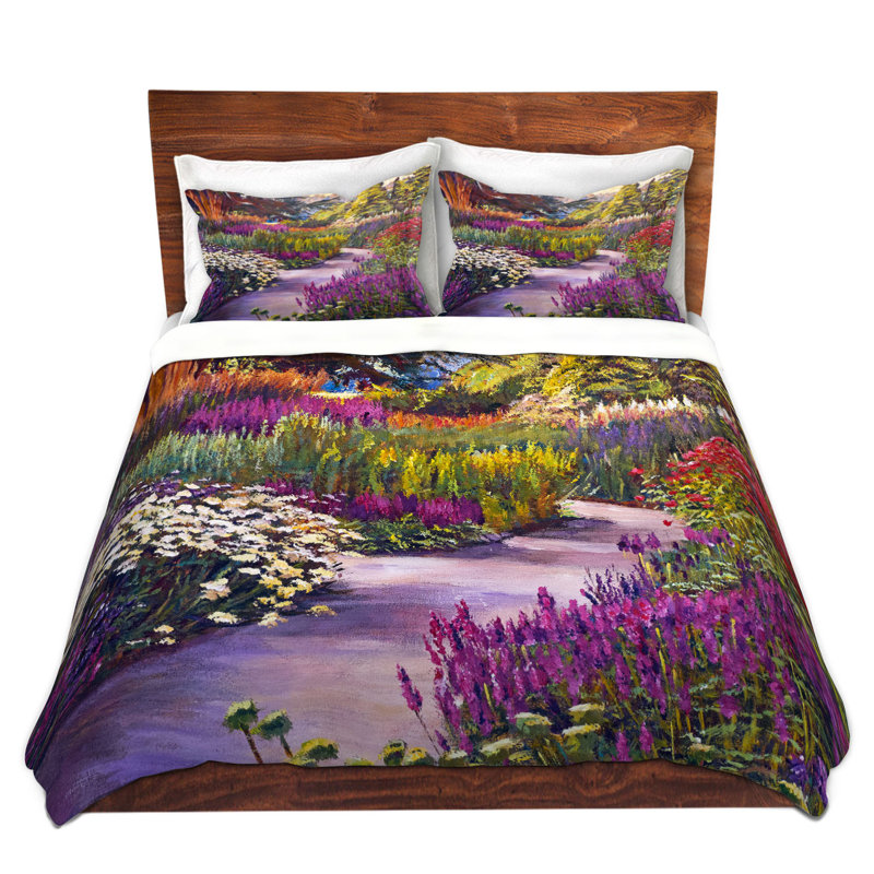 Ensembles de housse de couette DiaNoche en microfibre par David Lloyd Glover - Spring Garden Path