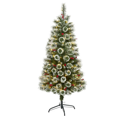 Lighted Artificial Christmas Tree