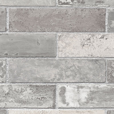 Brimmer 32.7' x 20.5" Brick Wallpaper
