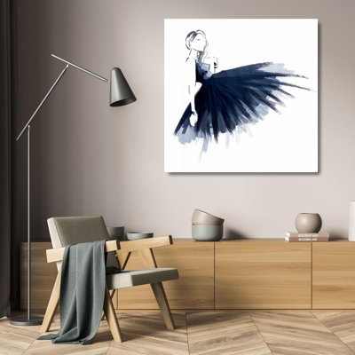 Art sur toile tendue Red Barrel Studio® OnRei Gallery: Blue Attitude