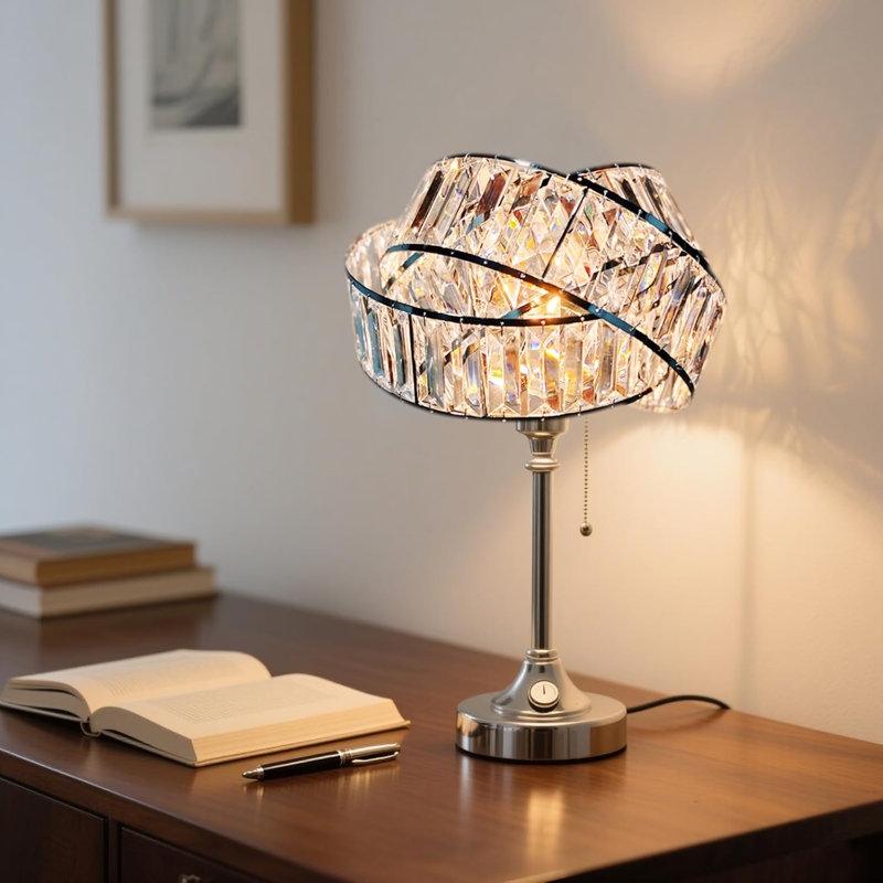 22cm H Acrylic Novelty Lamp Shade ( Uno ) in Clear