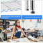 Wire Shelving Unit 5-Tier Storage Rack Adjustable Garage Shelf 36" W x 14" D x 72" H Metal Shelving Unit Heavy-Duty Wire Shelving Hold-Up to 1250lbs Rust Resistant Easy to Assembly for Home Kitchen-108913237