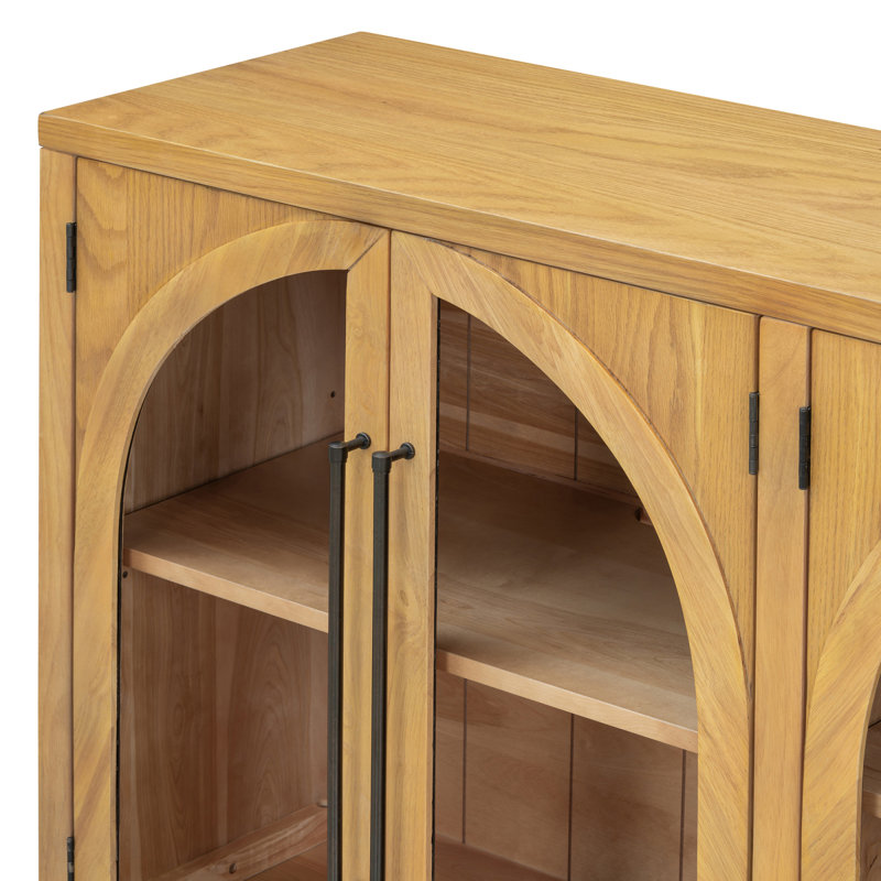 Grand buffet de rangement avec tablettes réglables