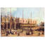 La Piazza San Marco by Canaletto - Rectangle Print on Wood