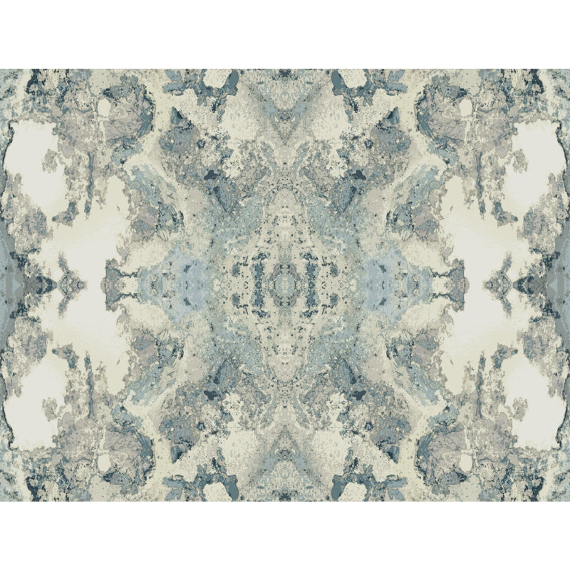 Peel & Stick Wallpaper Roll, Light Blue