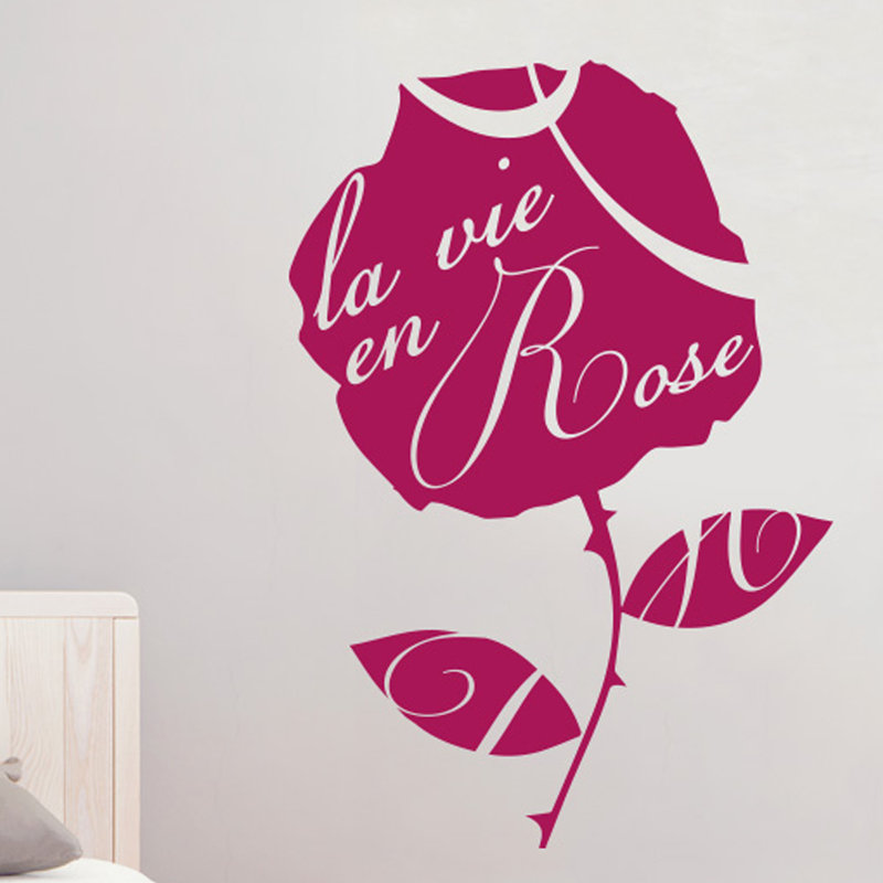 Plants & Flowers Wall Decal, Large, Violet