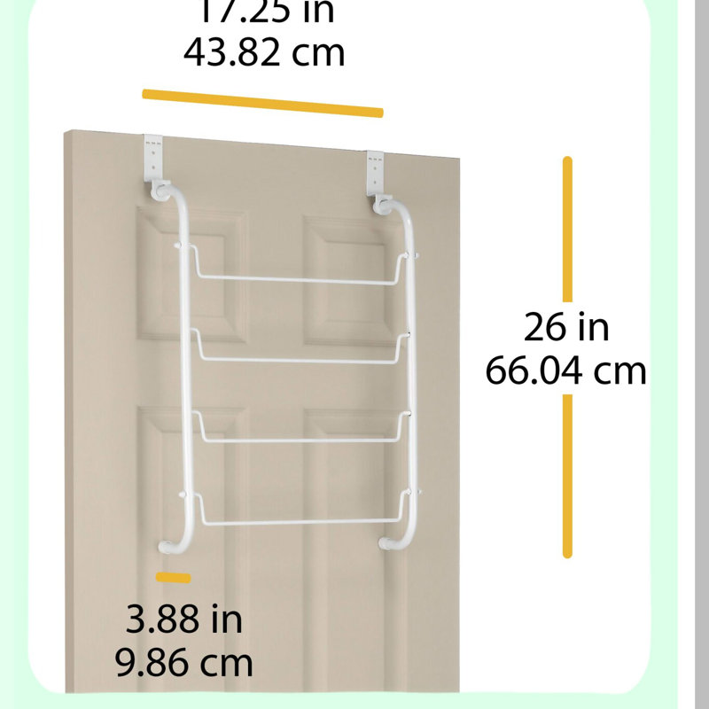 Porte-serviettes blanc SpaceSaver - de taille moyenne