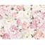 Papier peint amovible floral avec pivoines roses et blanches-1449878031