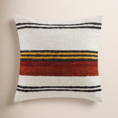 Kahlua Wool Handwoven Western Decorative Throw Pillow