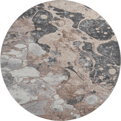 Premium Machine Washable Mayfield AMF1909 Abstract Rug