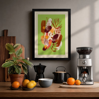 Dried Botanicals Study Botanical - Framed Print