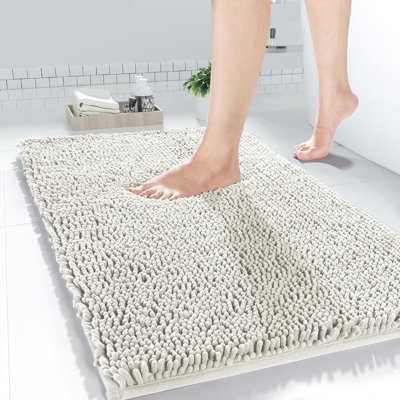 Chenille Non-Slip Non-Slip Bath Mat
