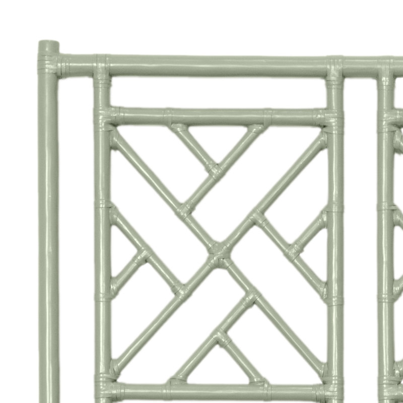 Chippendale Standard Bed, Celery Green, Full