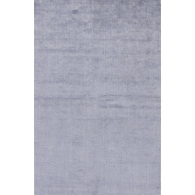 Hand-Knotted High-Quality Aqua Area Rug