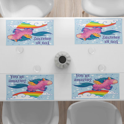 Polyester Kids Rectangle Placemat