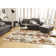 Geometric Machine Woven Indoor Rug