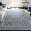 Tapis bleu marine / gris clair Llana-32706429