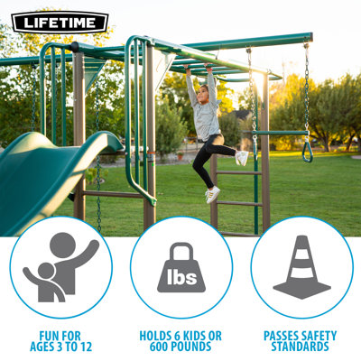 Big Stuff ® Deluxe Swing Set (earthtone)
