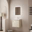 Petit meuble-lavabo mural 20 po avec lavabo en céramique Yesen-2043411460