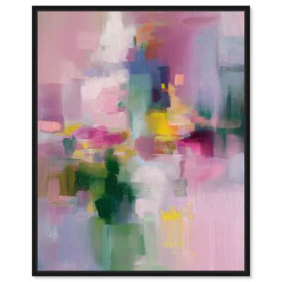 Grande décoration murale Taste of Joy II par Art Remedy, cadre noir, 30 x 36