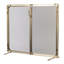 Modern Ember Aalto Mesh Fireplace Screen | Functional Doors | Heavy-Duty Steel Frame-1189526083