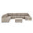 Aindriu Upholstered U-Shaped Sectional Reversible-358154157