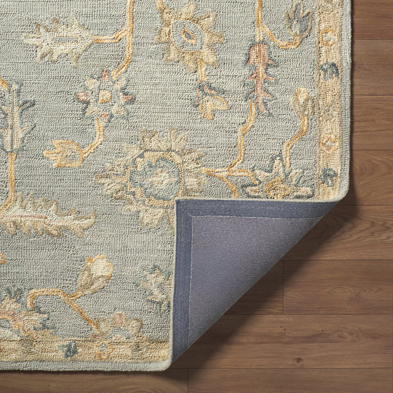 Moroccan Wool Hand Tufted Area Rug, Rectangle 152 x 229 cm