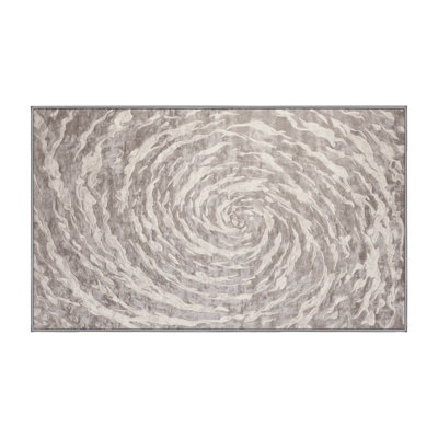 Machine Washable Gray Area Rug