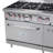 KoolMore 60'' W Double Oven Commercial Gas Range