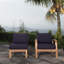 Ensemble de patio d'extérieur 2 pièces Modway Marina-324311822