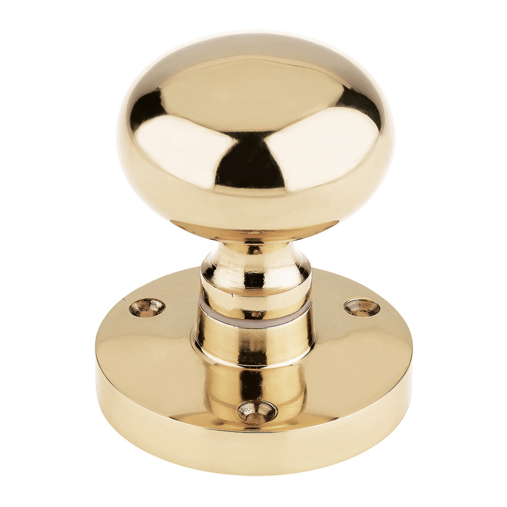 Hagberg Mushroom Mortice Knob 52mm