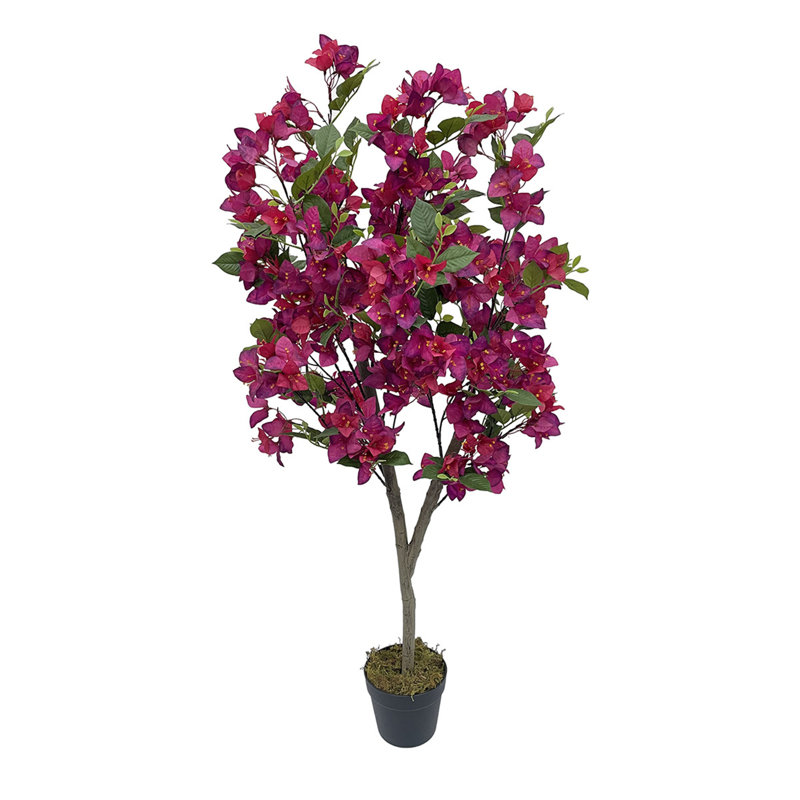 Bougainvillée artificiel vert avec plante pliable pour la décoration intérieure