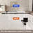 Frameless Shower Door, 1/4 "(6 Mm) Clear Tempered Glass, Explosion Proof Film, Stainless Steel Handle-115606788-115606790
