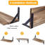 4 Piece Floating Shelf