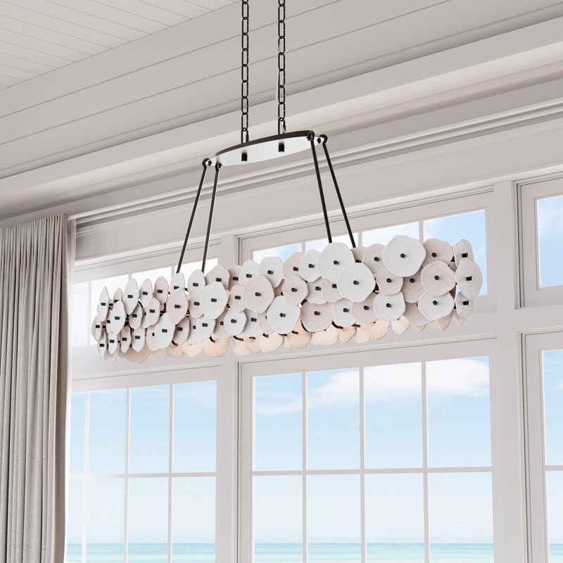 Ravelin 48" 4-Light Linear Chandelier
