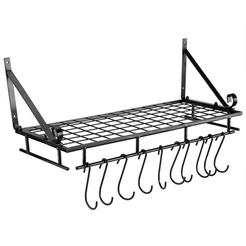 Pot Rack, 25cm H x 60cm W x 24cm D