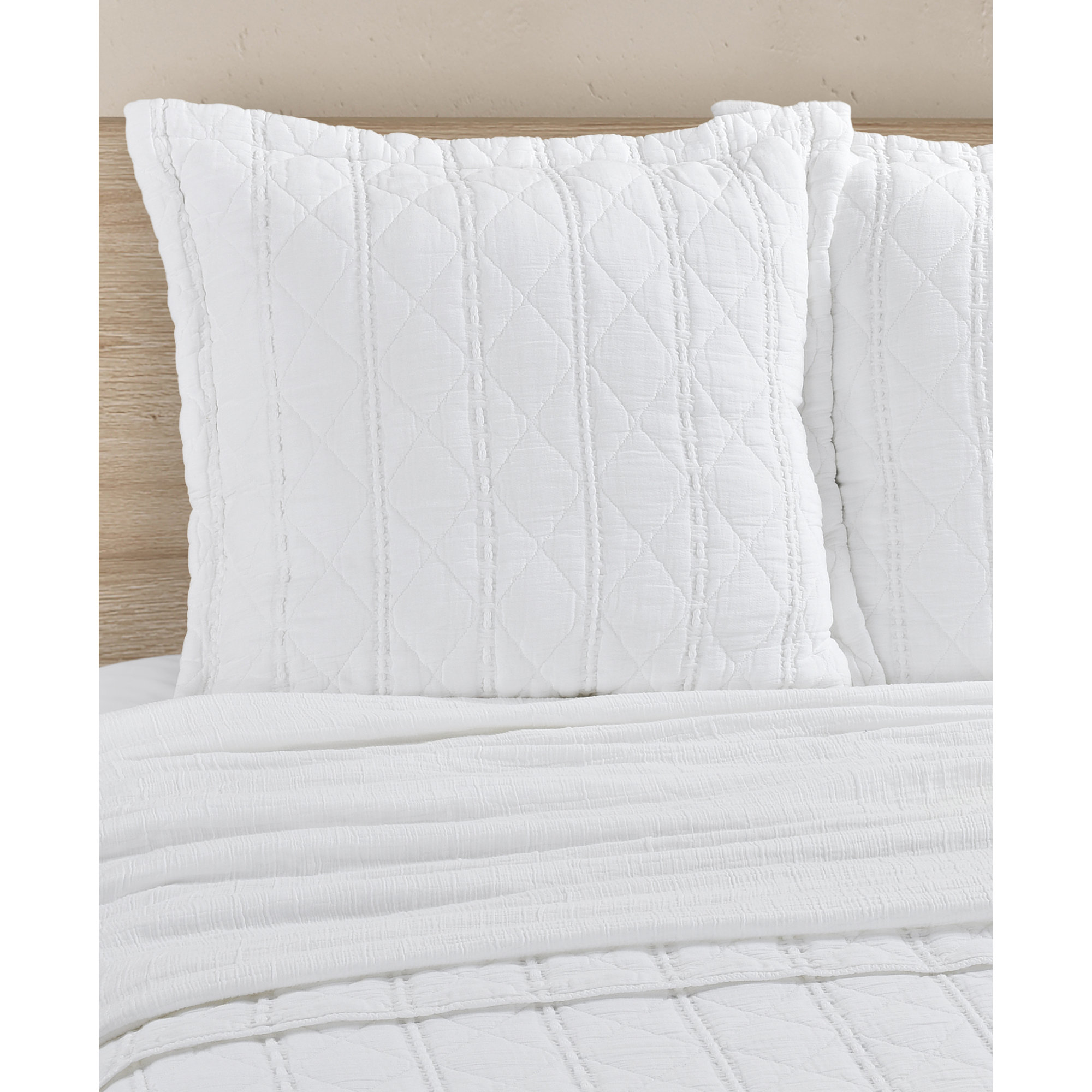 Pacifica Euro Sham, White