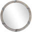 Miroir mural en bois