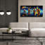  «Here For The Fireworks» par Rich Monet, art mural sur toile, 60 po x 30 po