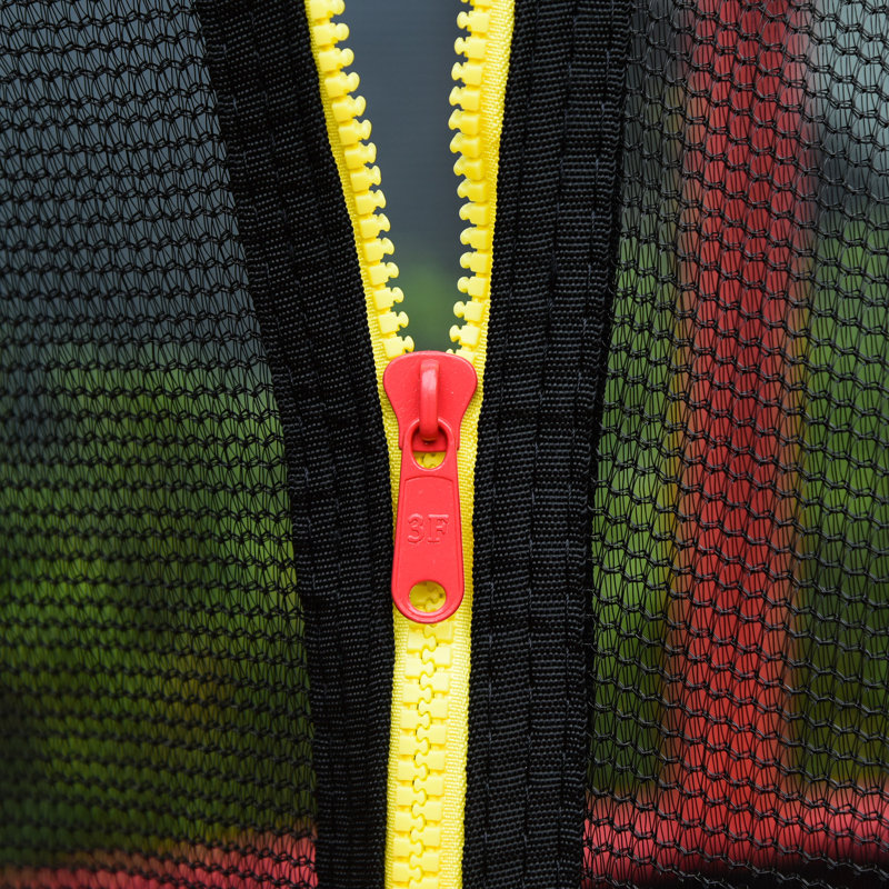 Outsunny Round Kid / Toddler Trampoline, Red