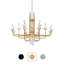 Calliope 16 Light Crystal LED Linear Chandelier-2146407839