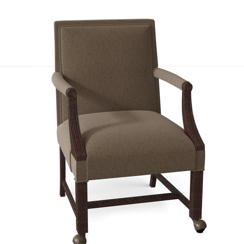 Fauteuil rembourré Warwick, Espresso, 9818 Neige