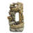 Cascading Tree Trunk Fountain with LED Lights